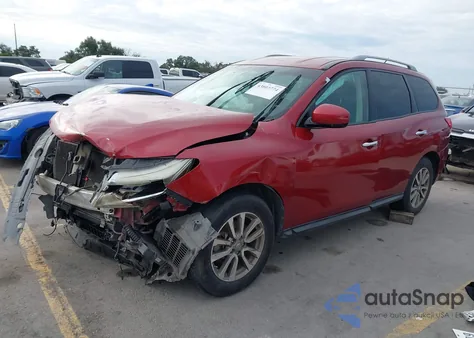 2015 Nissan Pathfinder Platinum/S/Sl/Sv из США, поврежденный, VIN 5N1AR2MN4FC647631